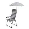 Bo-Camp Stoelparasol Universeel Ø 106cm Grijs -Goedkope Camping Winkel 10 0 bo camp stoelparasol grijs 7267280