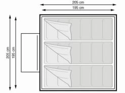 Eurotrail Koepeltent Trail Polyester -Goedkope Camping Winkel 12 2 eurotrail koepeltent trail polyester ette0001 0201