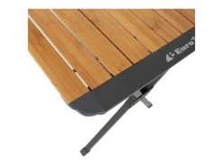 Vouwtafel Chamberry Bamboo M Grijs Beige Bamboo -Goedkope Camping Winkel 144 3 eurotrail campingtafel chambery bamboo m etcf1407 0466