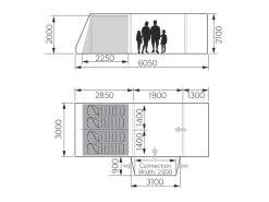 Dometic Rarotonga Drive Away FTT 401 TC RH Camper-bus Tent -Goedkope Camping Winkel 15 4 dometic rarotonga drive away ftt 401 tc rh camper bus tent afmeting 9120002159