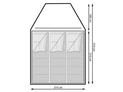Eurotrail Koepeltent Campsite Rocky 3 Polyester -Goedkope Camping Winkel 17 2 eurotrail koepeltent campsite rocky 3 polyester ette0806 0904