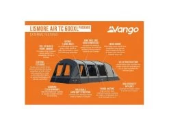 Vango Opblaasbare Tent Lismore Air Tc 600 Xl Package -Goedkope Camping Winkel 18 3 vango opblaasbare tent lismore air tc 600 xl package eigenschappen buitenzijde tetlisatc000002