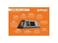 Vango Opblaasbare Tent Lismore Air Tc 450 Package -Goedkope Camping Winkel 19 3 vango opblaasbare tent lismore air tc 450 package eigenschappen buitenkant tetlisatc000001