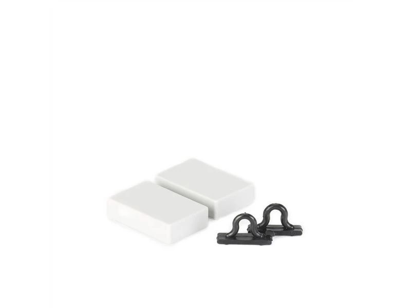 Travellife Chenille Rain Grijs/blauw 56x185cm 7 Travellife Chenille Rain Grijs/blauw 56x185cm - Afbeelding 5