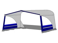 Te Velde Luifel Regenboog 240 Cm Blauw -Goedkope Camping Winkel 2 1 tevelde luifel regenboog rechts blauw 1