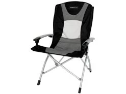 Eurotrail Vouwstoel Lyon Alu Zwart-Grijs