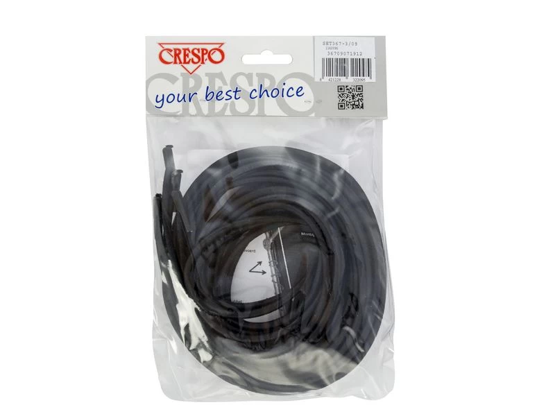 Crespo Elastiek Ligbedden 4 Stuks Zwart 5 Crespo Elastiek Ligbedden 4 Stuks Zwart - Afbeelding 3