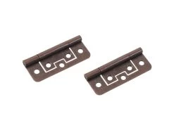 Fjord Outdoor Scharnier Vlak Brons 63x25mm 2st.
