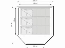 Eurotrail Pop-up Tent Spring 3 -Goedkope Camping Winkel 3 3 eurotrail pop up tent spring 3 ette0454 6301