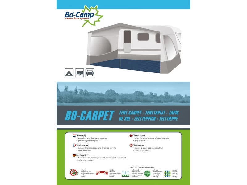 Bo Camp Tenttapijt Bo-carpet Blauw 5 Bo Camp Tenttapijt Bo-carpet Blauw - Afbeelding 3