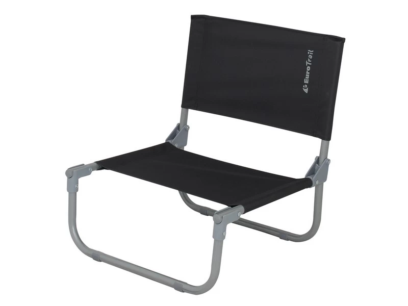 Eurotrail Strandstoel Minor Zwart 3 Eurotrail Strandstoel Minor Zwart