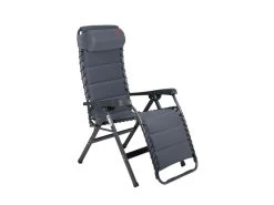Crespo Kampeer Relaxstoel Ap-232 Air-deluxe Grijs Kleur 86
