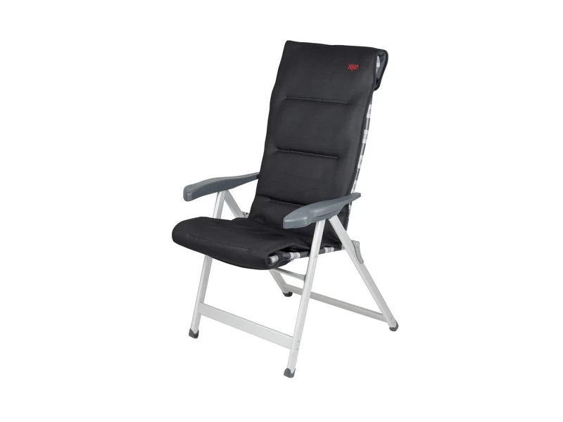 Crespo Stoelhoes Air-deluxe Zwart Grijs Voor Standenstoelen 3 Crespo Stoelhoes Air-deluxe Zwart Grijs Voor Standenstoelen