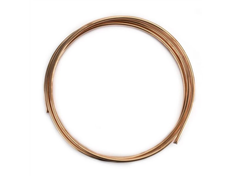 Gimeg Koperen Leiding 8 Mm 5 Mtr. 3 Gimeg Koperen Leiding 8 Mm 5 Mtr.