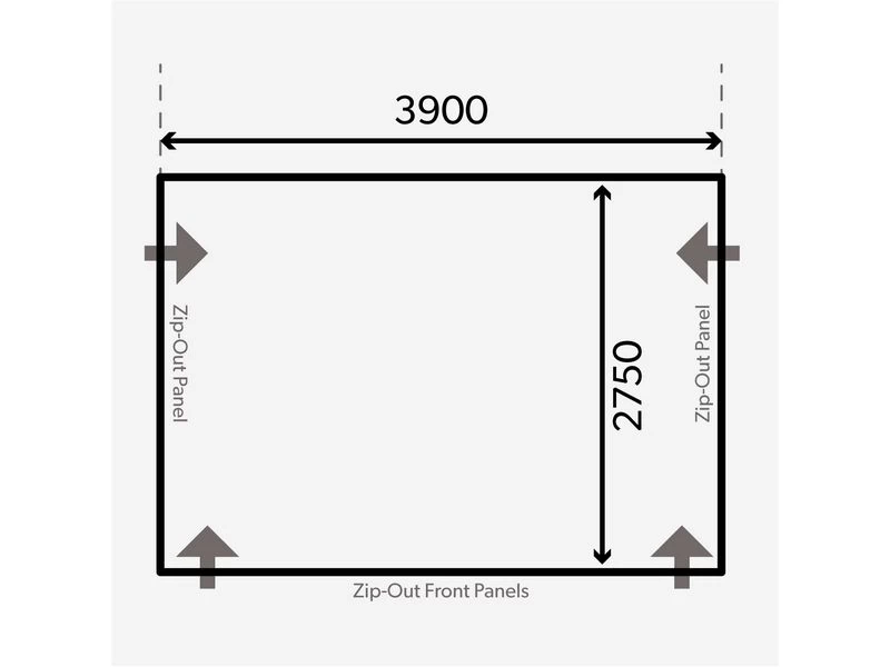 Kampa Dometic Opblaasbare Voortent Club Air Pro 390 L 4 Kampa Dometic Opblaasbare Voortent Club Air Pro 390 L - Afbeelding 2