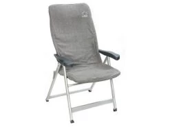 Bo Camp Badstof Stoelhoes Gepolsterd M Donker Grijs