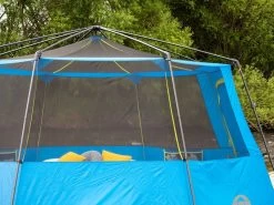 Coleman Familie Tent Octagon Blue-lime -Goedkope Camping Winkel 64 5 coleman familie tent octagon blue lime 2000035750