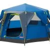 Coleman Familie Tent Octago Blue-lime -Goedkope Camping Winkel 65 0 coleman familie tent octago blue lime 2000035194