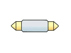 Haba Festoon S8,5 12 V 5 Watt 50 Lumen 11x39 Mm