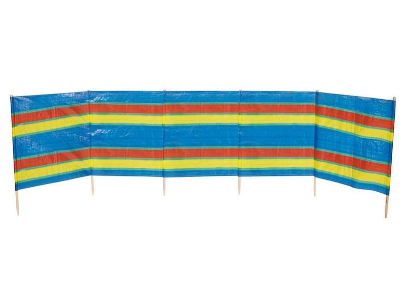 Bo-Camp Strandwindscherm 5-Vaks 4,6x0,9 Meter 3 Bo-Camp Strandwindscherm 5-Vaks 4,6x0,9 Meter