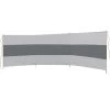 Bo-Camp LeevZ Windscherm Willow 3 Vaks - 5x1,4 Meter -Goedkope Camping Winkel bo camp windscherm polyester populair stabiel 4367651