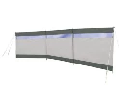 Bo Camp Windscherm Solid Met Raam