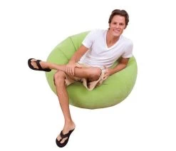 Intex Beanless 1 Persoons Chair Assorti -Goedkope Camping Winkel intex beanless 1 persoons chair assorti lime 9559712 4