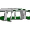Hele Luifel Voor Voortent Aanritsbaar De Vaart Lux Serie Groen -Goedkope Camping Winkel te velde voortenten hele luifel aanritsbaar voor voortent de vaart lux links groen