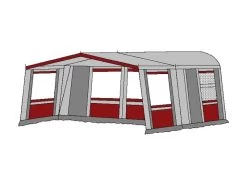 Hele Luifel Voor Voortent Aanritsbaar De Vaart Lux Serie Bordeaux -Goedkope Camping Winkel te velde voortenten hele luifel aanritsbaar voor voortent de vaart lux rechts bordo