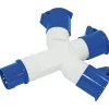 Haba Cee 3-way Splitter -Goedkope Camping Winkel verlengkabels stekkers accessoires caravan camping cee 3 weg stekker 46010206